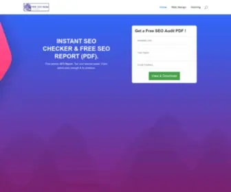 Freeseorank.com(Instant SEO Report and Free SEO Ranking Checker) Screenshot