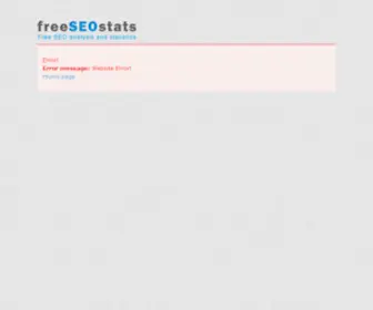 Freeseostats.net Screenshot