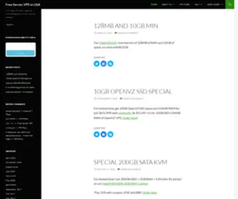 Freeserver.us(Free Server VPS Cloud Server) Screenshot