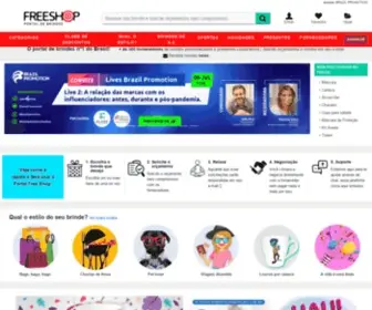 Freeshop.com.br(O maior portal de brindes personalizados do Brasil) Screenshot