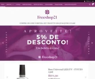 Freeshop21.com.br(Freeshop 21) Screenshot