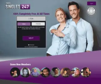Freesingles247.com(100% Free Dating Site) Screenshot