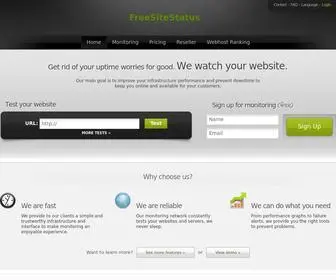 Freesitestatus.com(Free Website) Screenshot