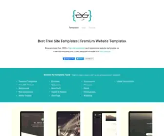 Freesitetemplate.com(Browse more than 1000+ free site templates and responsive website templates on . Every template) Screenshot