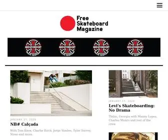 Freeskatemag.com(Free Skate Magazine) Screenshot