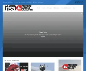 Freeskiers.org(IFSA Freeride) Screenshot