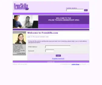 Freeskills.com(Free Online Training at Freeskills.com) Screenshot