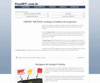 Freesky.com.br(Receptores) Screenshot