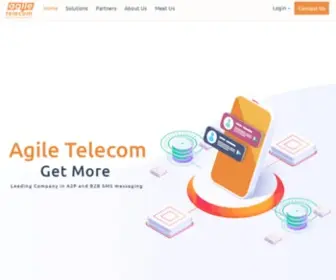 Freesms.net(Agile Telecom) Screenshot