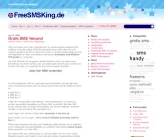 Freesmsking.de(Has been registered) Screenshot