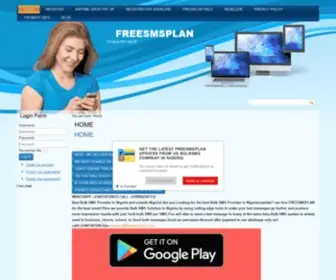 Freesmsplan.com(Affordable Bulk sms message) Screenshot
