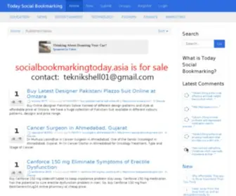 Freesocialbookmarking.org(Free Social Bookmarking) Screenshot