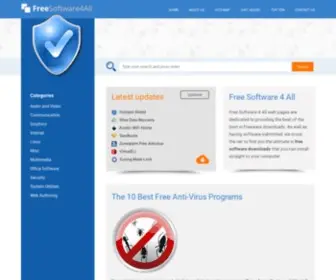 Freesoftware4ALL.co.uk(We bring you the best in freeware software downloads which) Screenshot
