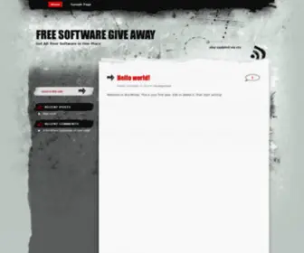 Freesoftwaregiveaway.com(Free Software Giveaway) Screenshot