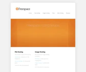 Freespace.com.au(Free Web Hosting) Screenshot