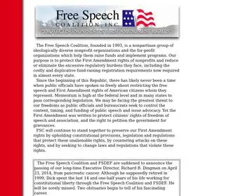 Freespeechcoalition.org(Free Speech Coalition) Screenshot