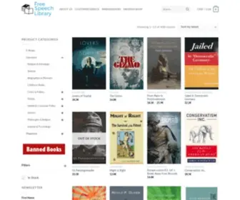 Freespeechlibrary.com(Free Speech Library) Screenshot