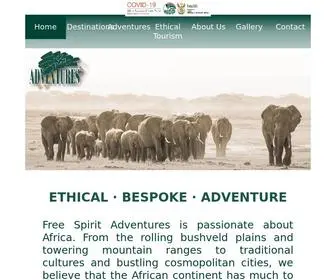 Freespiritadventures.co.za(Free Spirit Adventures) Screenshot