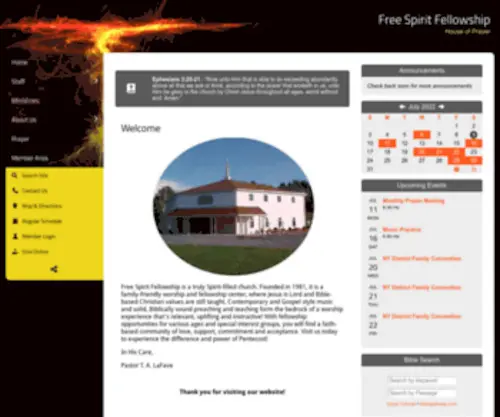 Freespiritfellowship.com(Free Spirit Fellowship.com) Screenshot