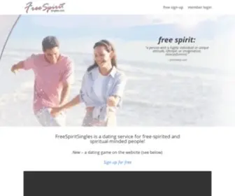 Freespiritsingles.com(Free Spirit Singles Dating Service) Screenshot
