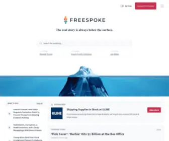 Freespoke.com(Your new search engine) Screenshot