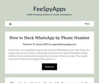 Freespyapps.com(Mobile Monitoring Software for Parents and Employers) Screenshot