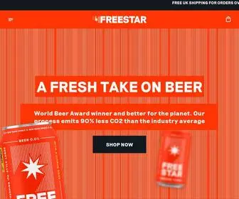 Freestar.co(Alcohol Free Beer Made In The UK That Is Gluten Free And Non Alcoholic) Screenshot