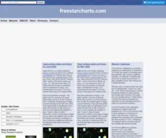 Freestarcharts.com(Free Star Charts) Screenshot