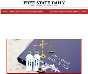 Freestatedaily.com(Free State Daily) Screenshot