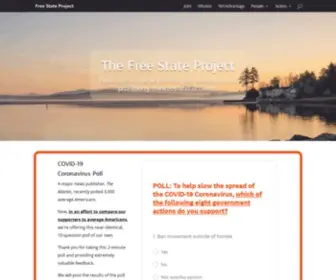 Freestateproject.org(The Free State Project) Screenshot