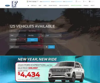 Freestoneford.com(Freestone Ford) Screenshot