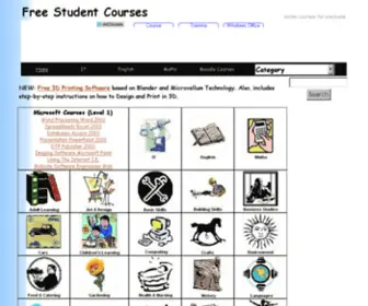 Freestudentcourses.co.uk(Free Student Courses @) Screenshot