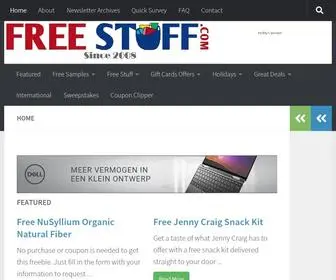 Freestuff.com(Free Stuff) Screenshot