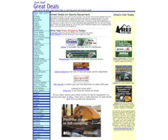 Freestuffgreatdeals.com(Sporting Goods and Sports Stores and Retailers) Screenshot