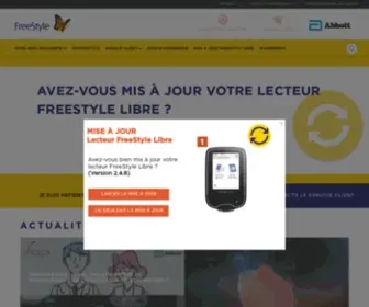Freestylediabete.fr(Freestyle diabète) Screenshot