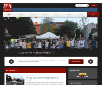 Freestyledisc.org(Freestyle Players Association) Screenshot