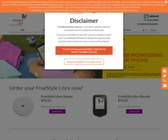 Freestylelibre.com.au(FreeStyle Libre 2 is a 14) Screenshot