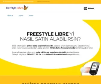 Freestylelibre.com.tr(FreeStyle Libre) Screenshot