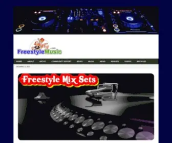 Freestylemusic.com(Freestyle Music Community) Screenshot