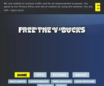 FreethevBucks.com(Free the V) Screenshot