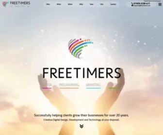Freetimers.com(Website Programming UK) Screenshot