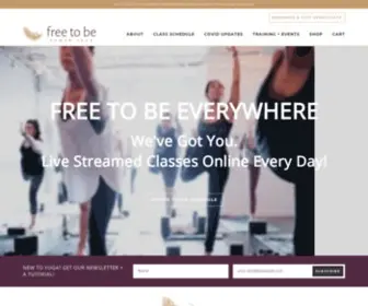 Freetobepoweryoga.com(Free To Be Power Yoga) Screenshot