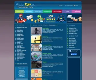 Freetop.eu(Giochi flash gratis) Screenshot