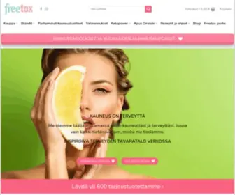 Freetox.fi(Etusivu) Screenshot