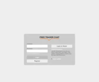 Freetraderchat.com(Free trader chat) Screenshot