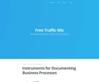Freetrafficwiz.com(Free Traffic Wiz) Screenshot