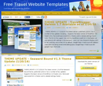 Freetravelwebsitetemplates.com(Free Travel Website Templates) Screenshot