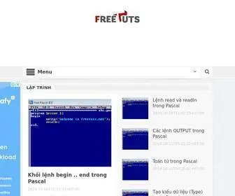 Freetuts.net(Đây là website học lập trình online miễn phí các chủ đề) Screenshot