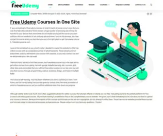 Freeudemycourse.com(Forsale Lander) Screenshot