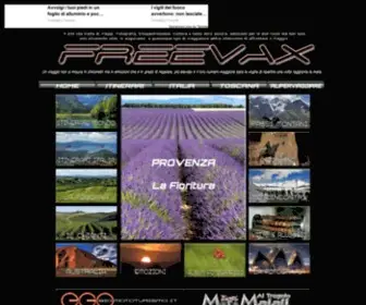 Freevax.it(I viaggi di Freevax) Screenshot